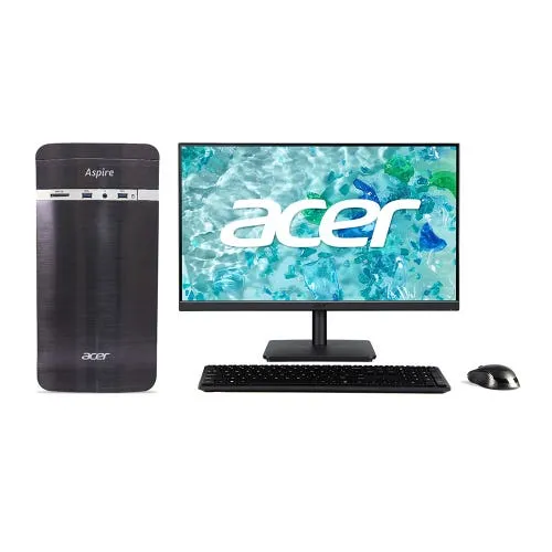 Acer Aspire DT TC-1760 Intel H610 Core i5-12400 Processor Desktop (Windows 11 Home/ 8 GB/ 512 GB SSD/Intel UHD Graphics) with 60.5 cm (23.8
