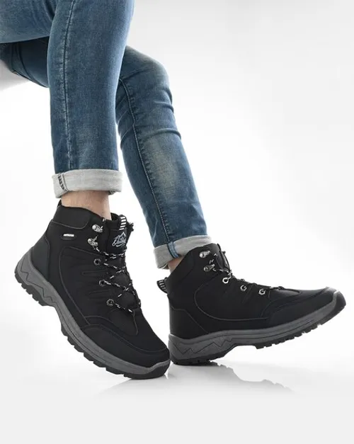 Mid-Top Lace-Up Outdoor Shoes