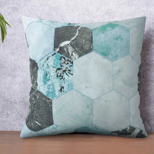 Cotton Cushion Covers | Teal | Set of 5