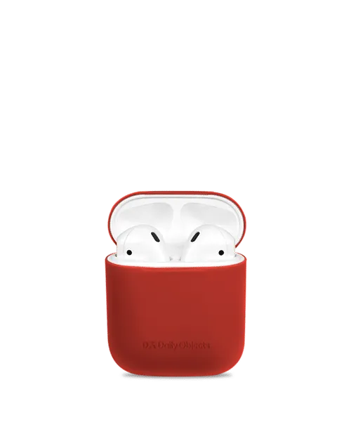 Poncho Airpods 2 Case Cover - Red