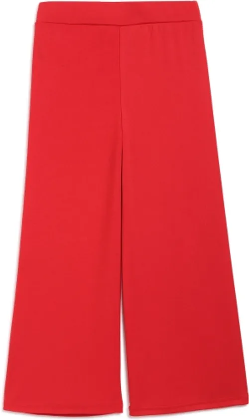 AJ Dezines Regular Fit Girls Red Trousers