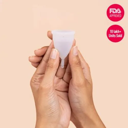Reusable Menstrual Cup with Medical Grade Silicon - Small (2 Unit)