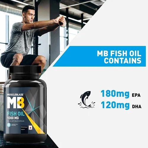 MuscleBlaze Biozyme Daily Multivitamin 90 Tablets + Fish Oil 30 Capsules Combo