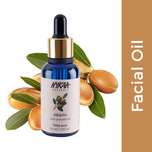 Nykaa Naturals Argan 100% Pure Cold Pressed Oil For Deep Conditioning