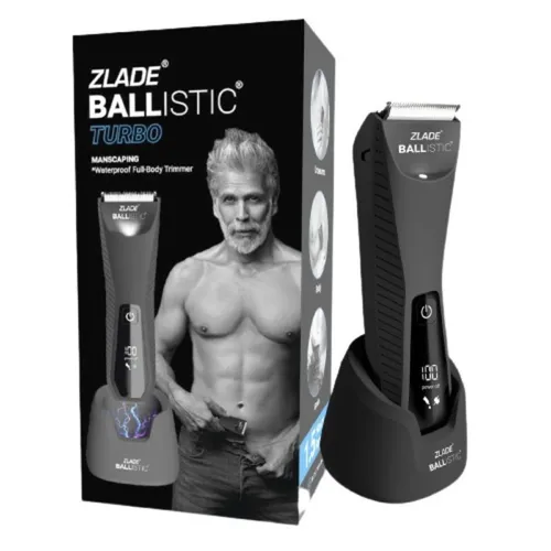 ZLADE Zlade Ballistic Turbo Full-Body Manscaping Trimmer With Ceramic Blades