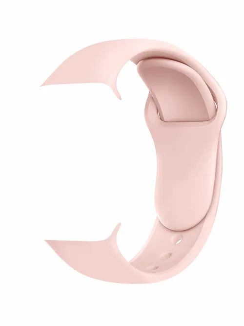 Pipa Bella by Nykaa Fashion Chic Solid Pink Apple Watch Strap
