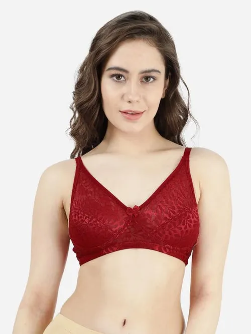 Susie RedDahlia Non Padded Wirefree Lace Bra