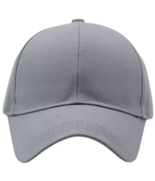 RHMT Gray Cotton Men's Cap ( Pack of 1 )