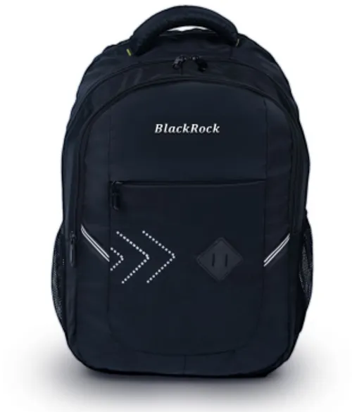 BlackRock - Black Polyester Backpack ( 35 Ltrs )
