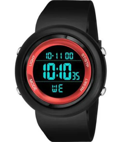 Svats - Black Silicon Digital Men's Watch